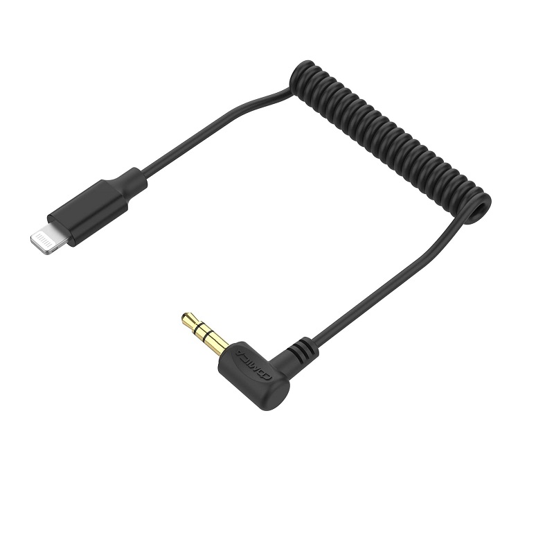 ROGTZ Cáp chuyển đổi âm thanh Comica 3.5mm TRS to Light ning - Hàng Nhập Khẩu