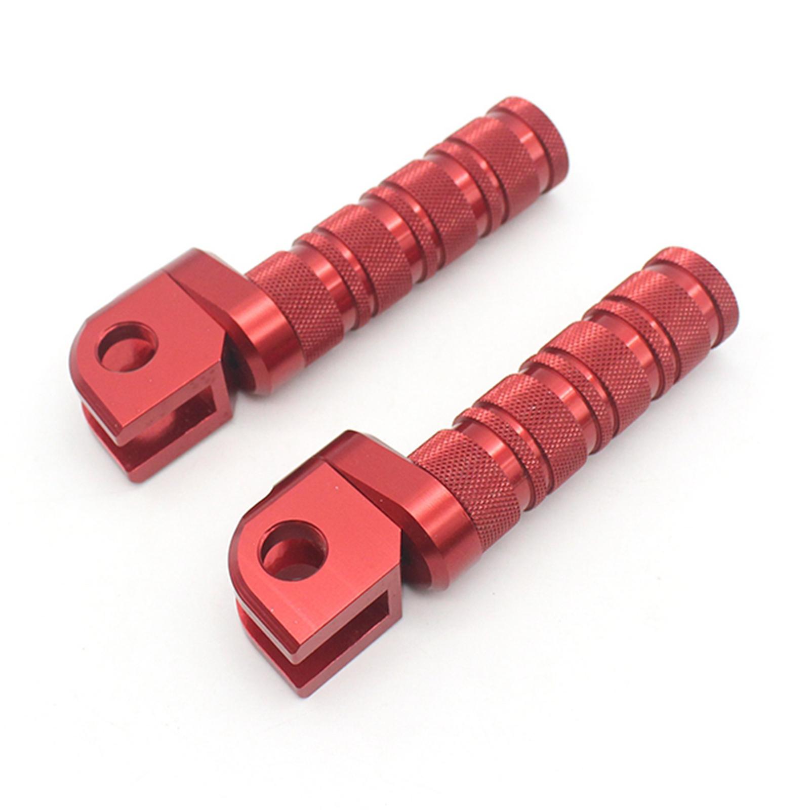 Motorcycle Footrest Foot Pegs Front for Kawasaki Z800 Z650 Z900 Z1000 Z750 Z750R ZX-6R ER-6F , wear-resistant and anti-corrosion