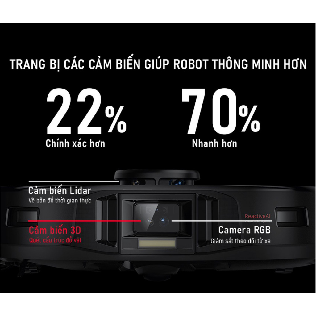 Robot Hút Bụi Lau Nhà Thông Minh Roborock S7 MaxV Ultra Bản Quốc Tế - Hàng Chính Hãng