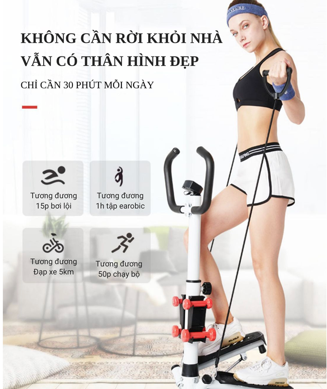 MÁY TẬP GYM ĐA NĂNG TẠI NHÀ (Đỏ Đen)