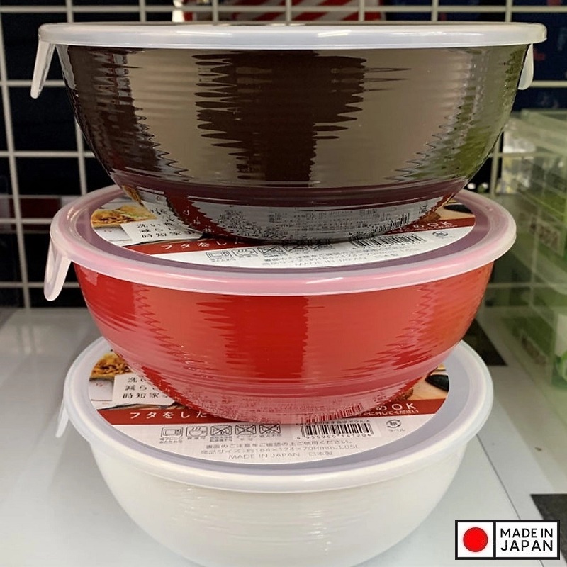 Hộp nhựa dùng trong lò vi sóng Nakaya 480mL - Made in Japan