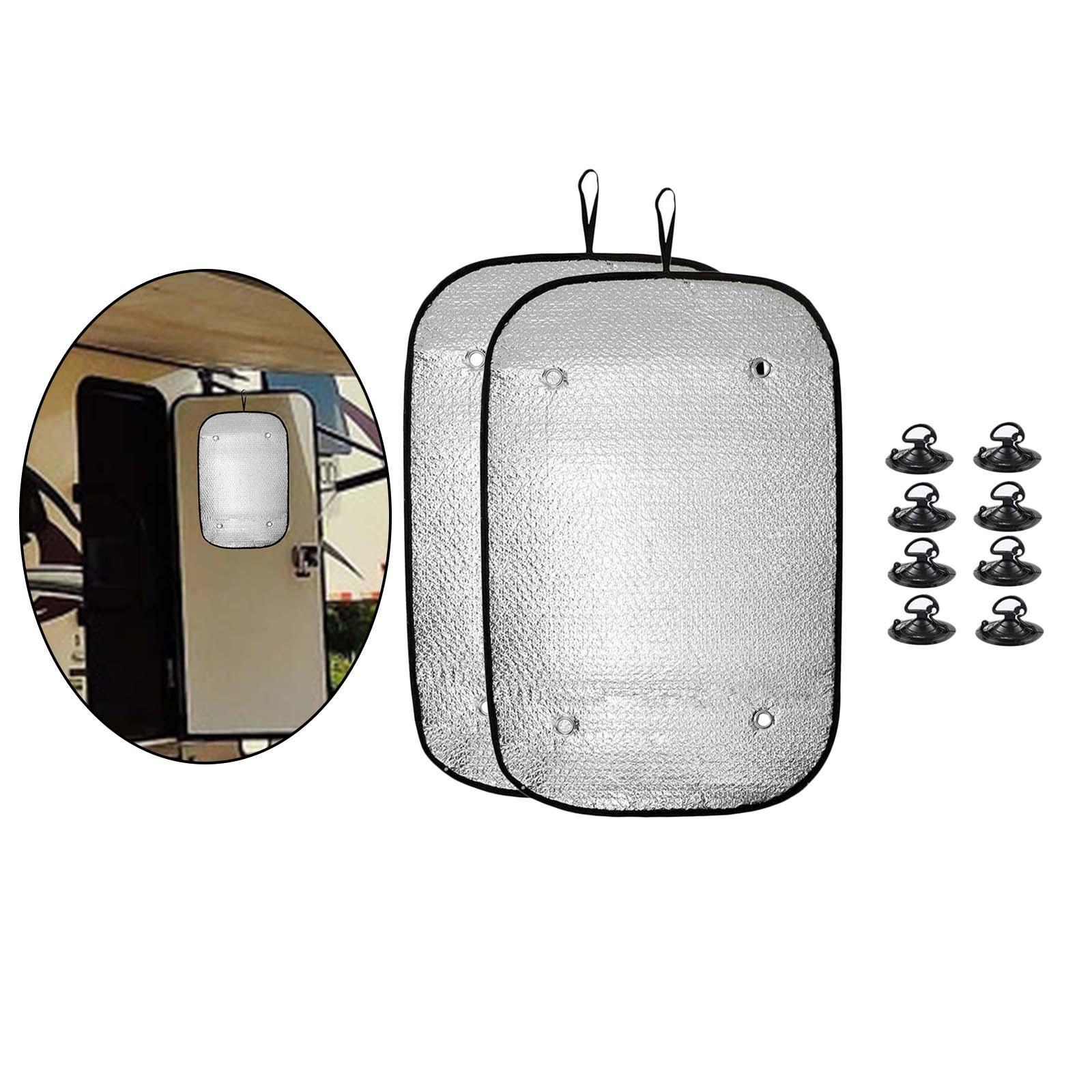 2Pcs Car Sunshade Curtain Protection Sun Shade