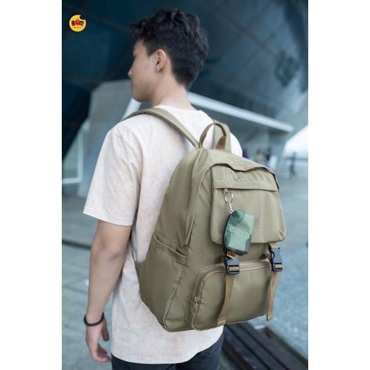 Balo học sinh, sinh viên thời trang unisex với chất dù nhẹ bền - BOM