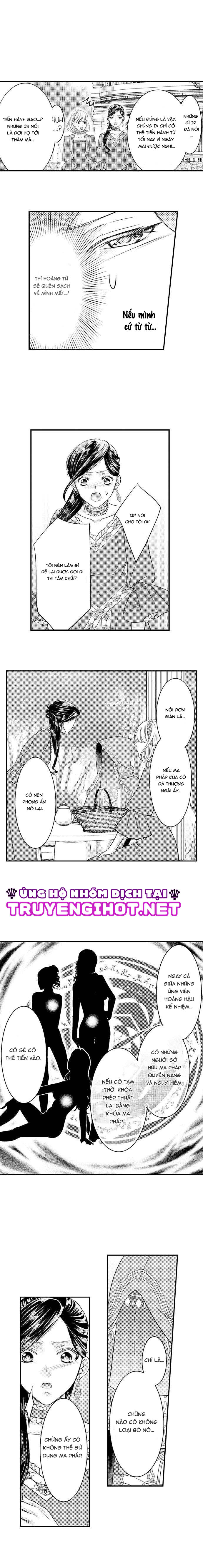 chuyển sinh vào thế giới khác ~ nếu muốn trở thành nữ hoàng hãy tìm cách để được hoàng đế sủng ái vào ban đêm chapter 21.1 4