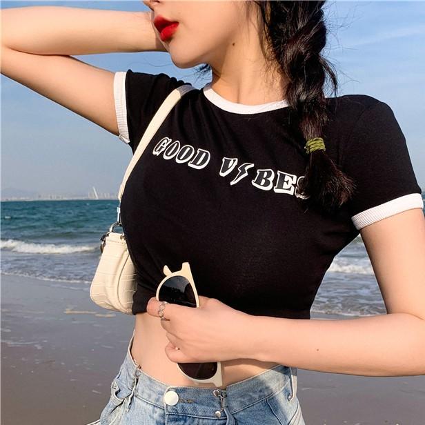 ÁO THUN CROPTOP BODY CÁ TÍNH