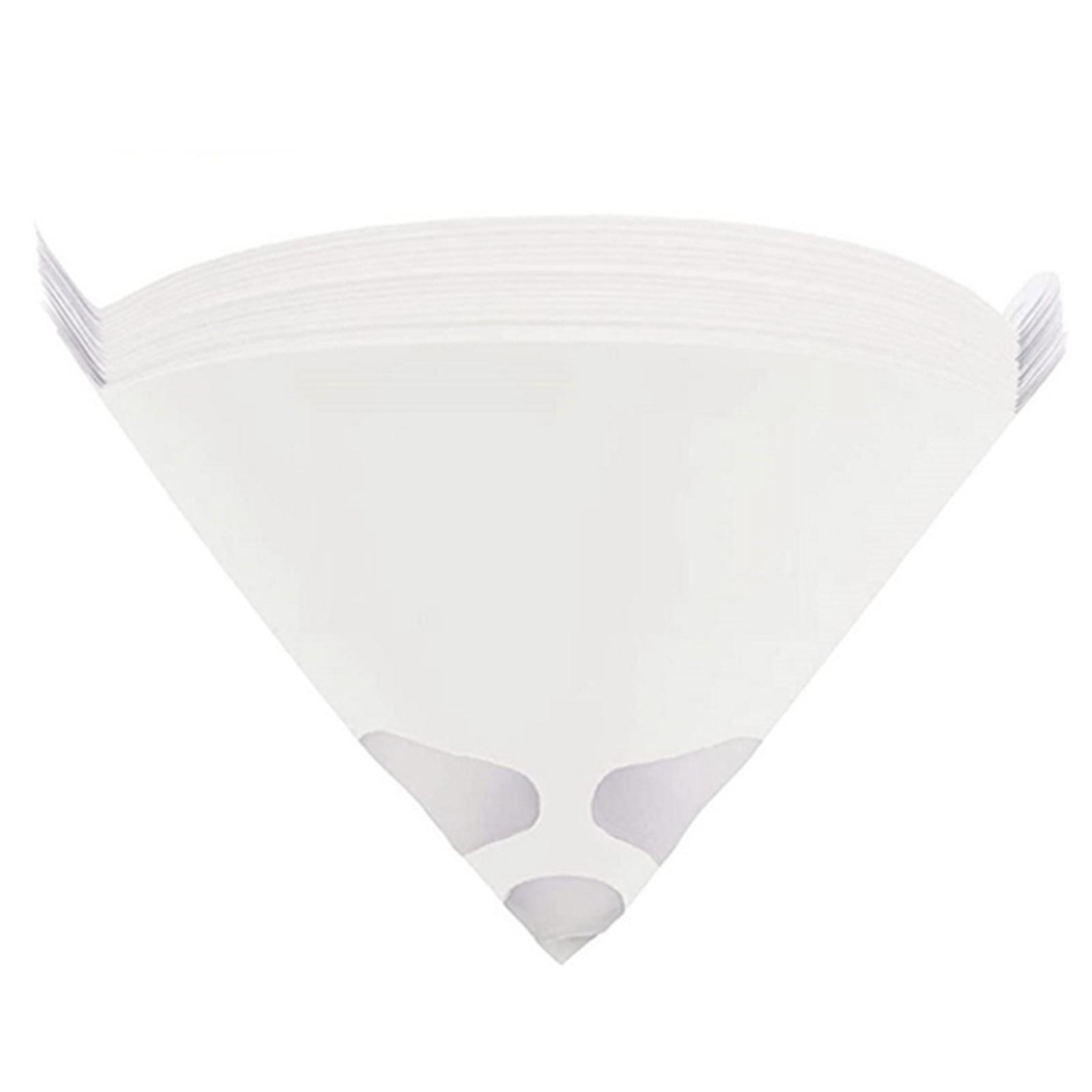 50 Pieces Funnel Filter Funnel Disposable Fine Mesh Paint Filter for