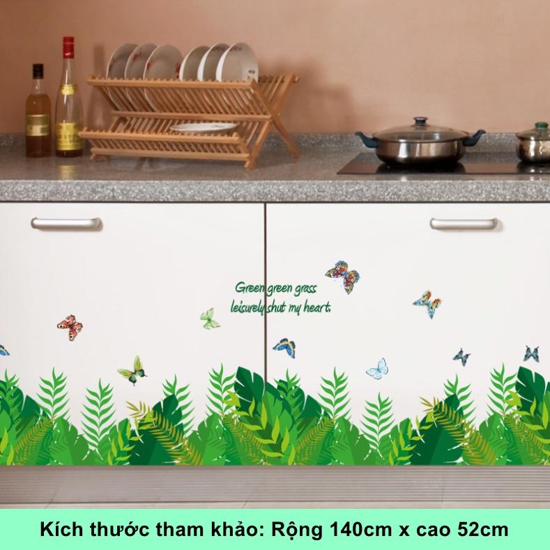 Decal trang trí tường - Nhiều Mẫu CHÂN TƯỜNG