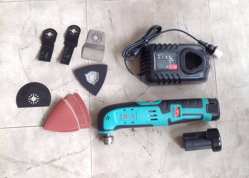 MÁY CẮT GÓC ĐA NĂNG DÙNG PIN DCA ADMD12- HÀNG CHÍNH HÃNG