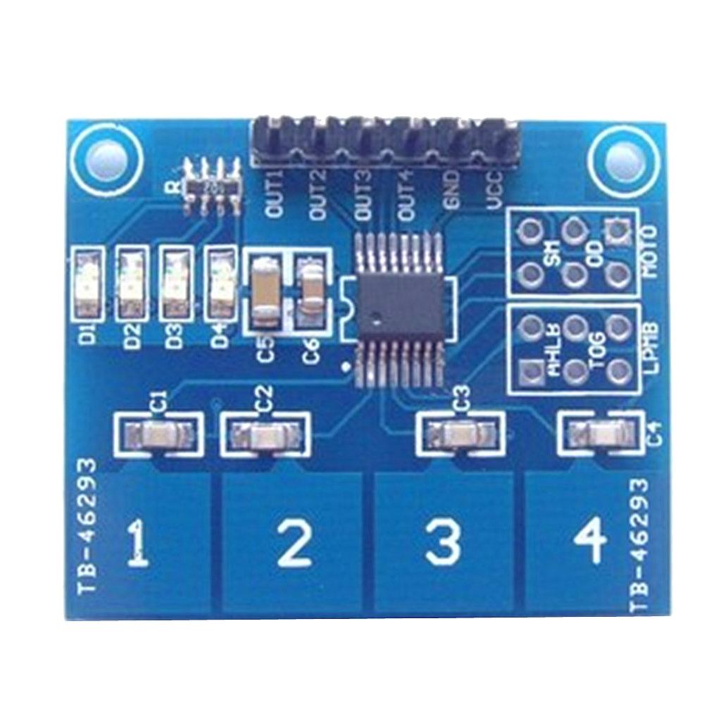 TTP224 4-Channel Digital Capacitive Touch Switch Sensor Module 4 Button