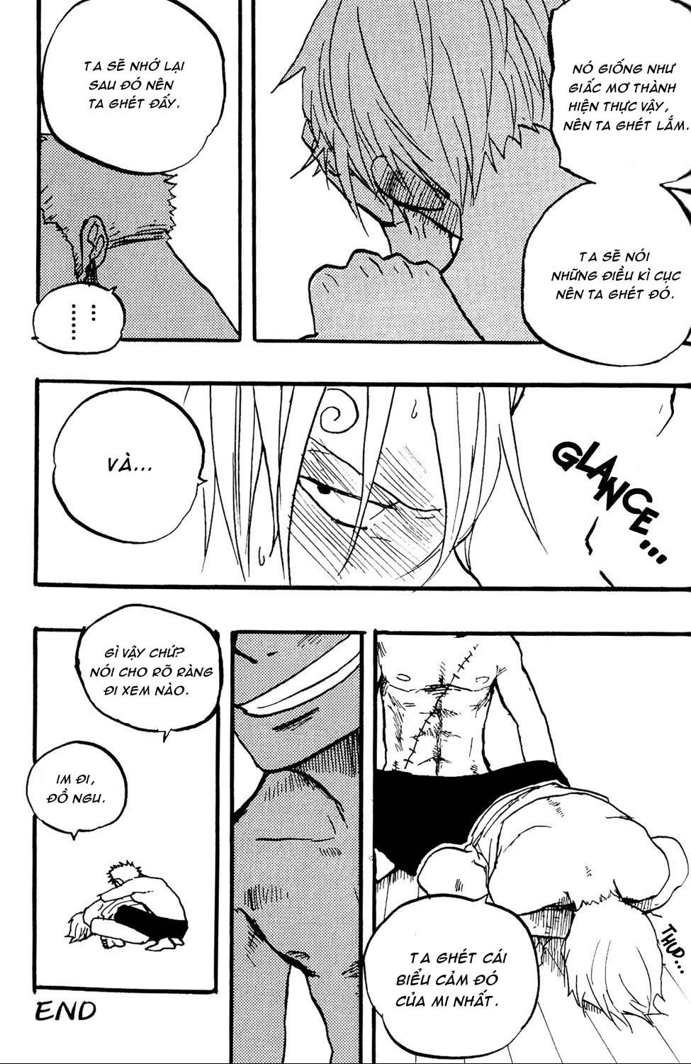 Roronoa Zoro X Sanji One Piece dj chapter 17