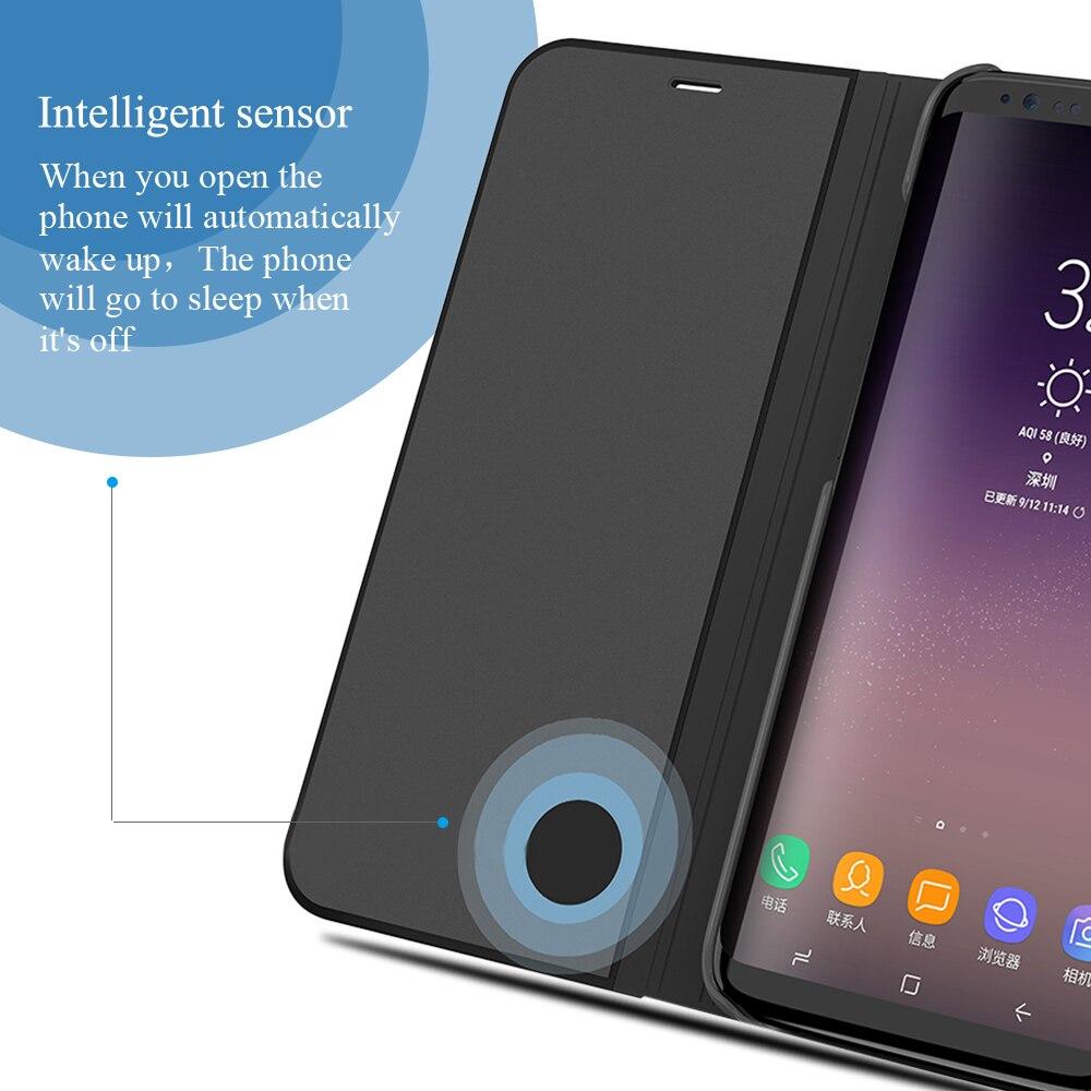Ốp Lưng Nắp Gập Mặt Gương Cho Xiaomi Redmi Note 9s 7 5 8 Pro 8t 10 8a 7a Mi 10 9t A3 9 Lite Redmi Note 7 8 9 Pro Max