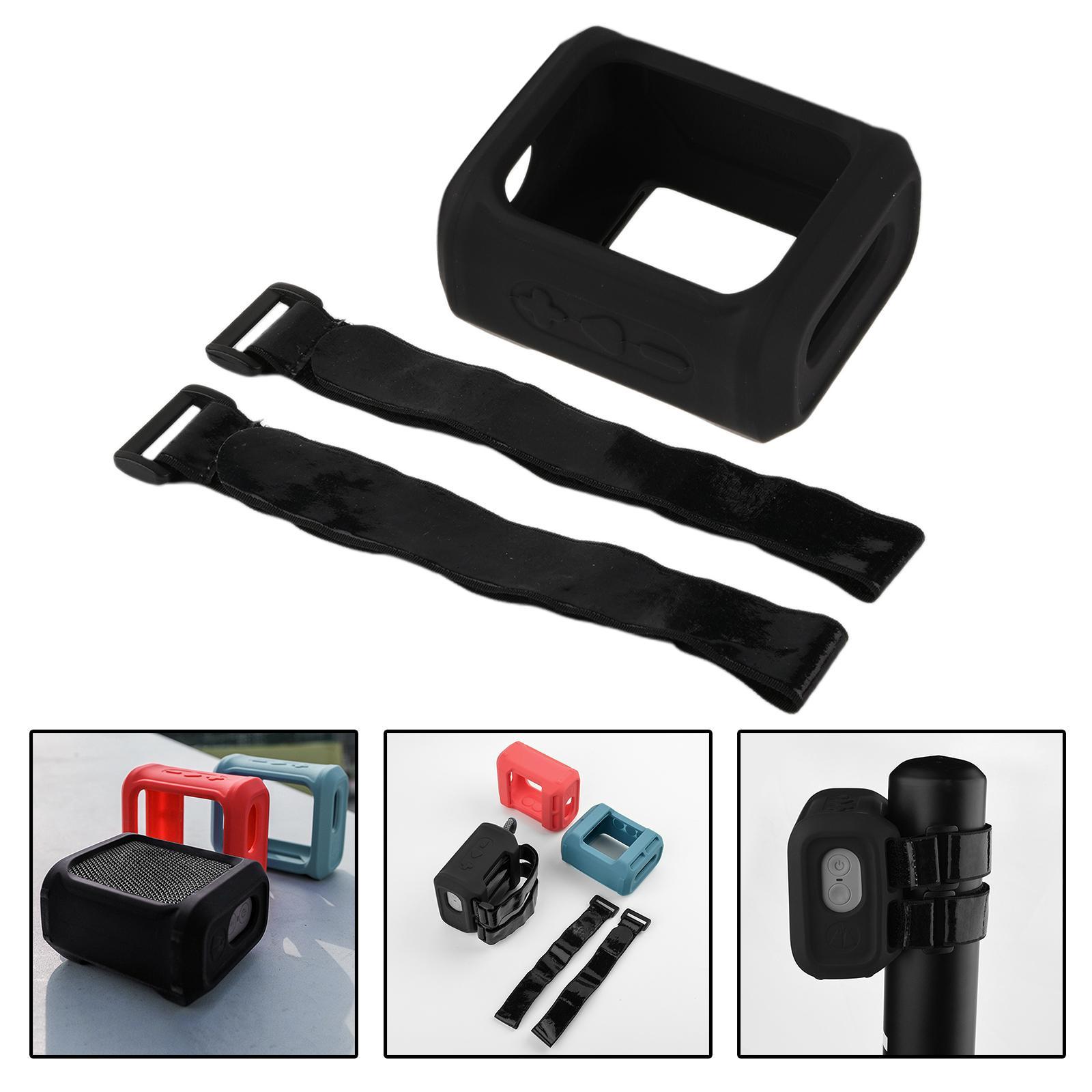 Silicone Travel Case Cover Protective Box For GO 3 Speaker Black