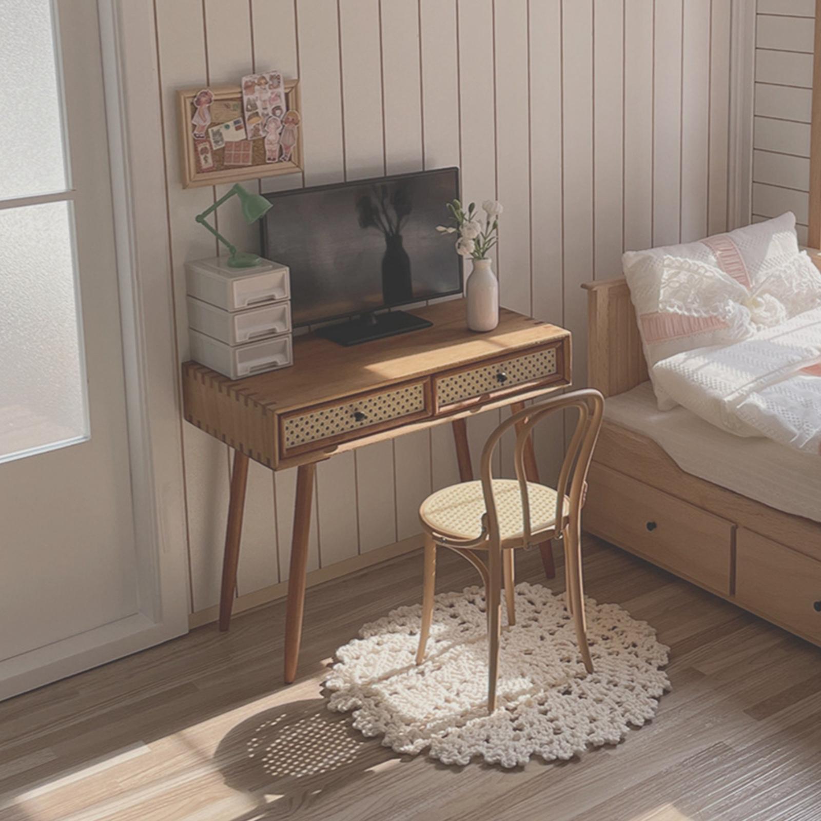 4Pcs 1:6 Scale Dollhouse Drawer Storage Box Scene Mini Decoration