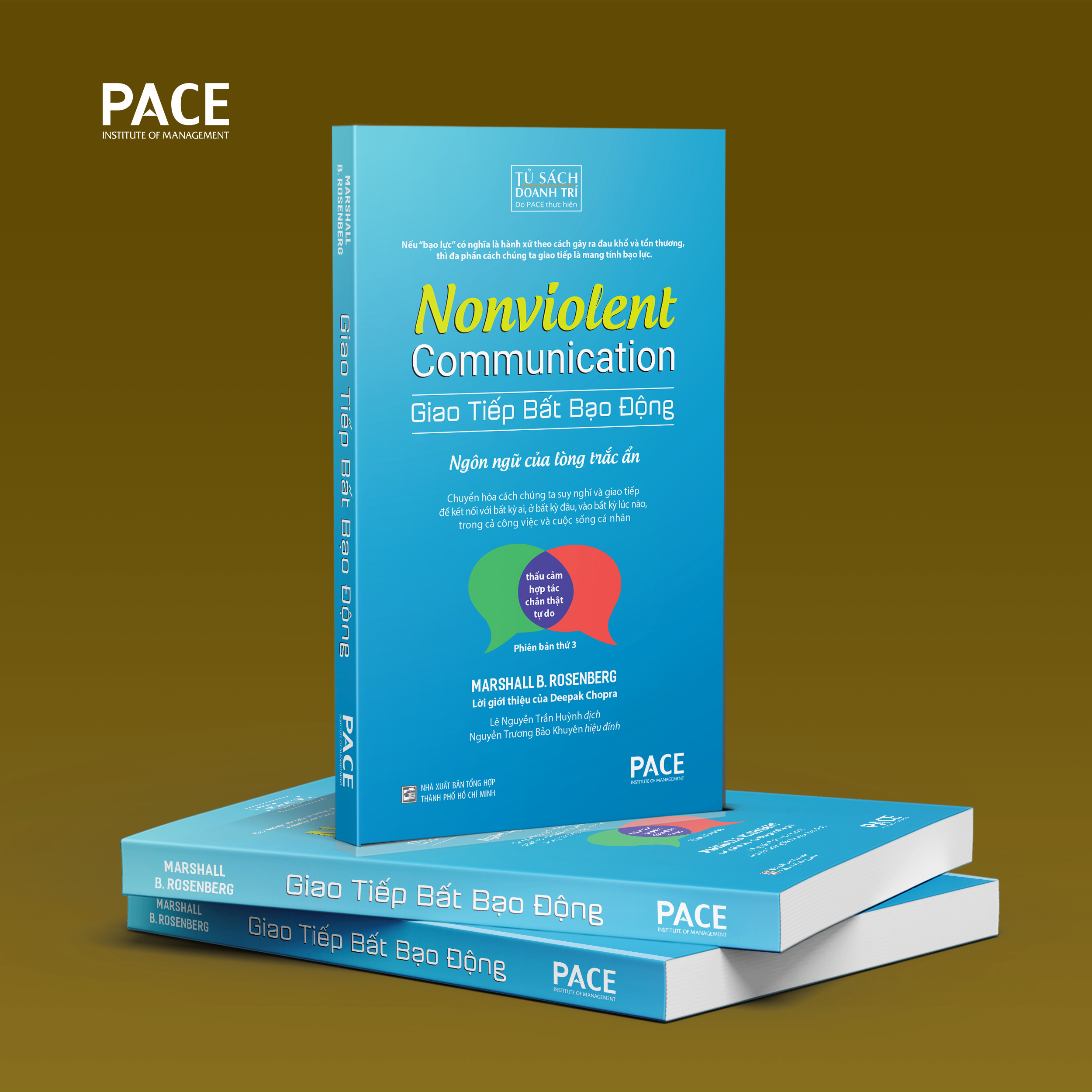 Sách PACE Books - Giao tiếp bất bạo động - Marshall B. Rosenberg, Ph.D