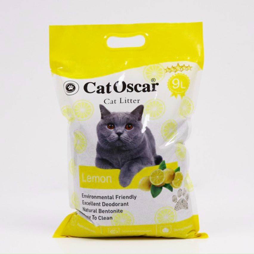 Cát Cho Mèo Anh Oscar 9L - Vệ Sinh Cho Mèo Anh - Nhập Khẩu USA Hàng Chính Hãng