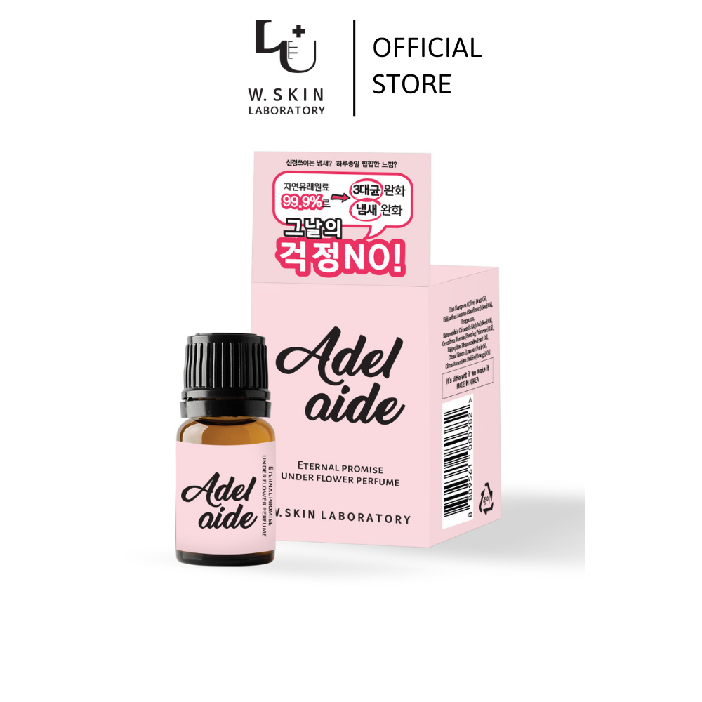 [Date 5/12/2024] Nước hoa vùng kín Hàn Quốc UNDER FLOWER PERFUME ADEL AIDE (5ml) {Có tem phụ nhập khẩu chính ngạch} hương thơm nhẹ nhàng, thanh lịch &amp; quyến rũ