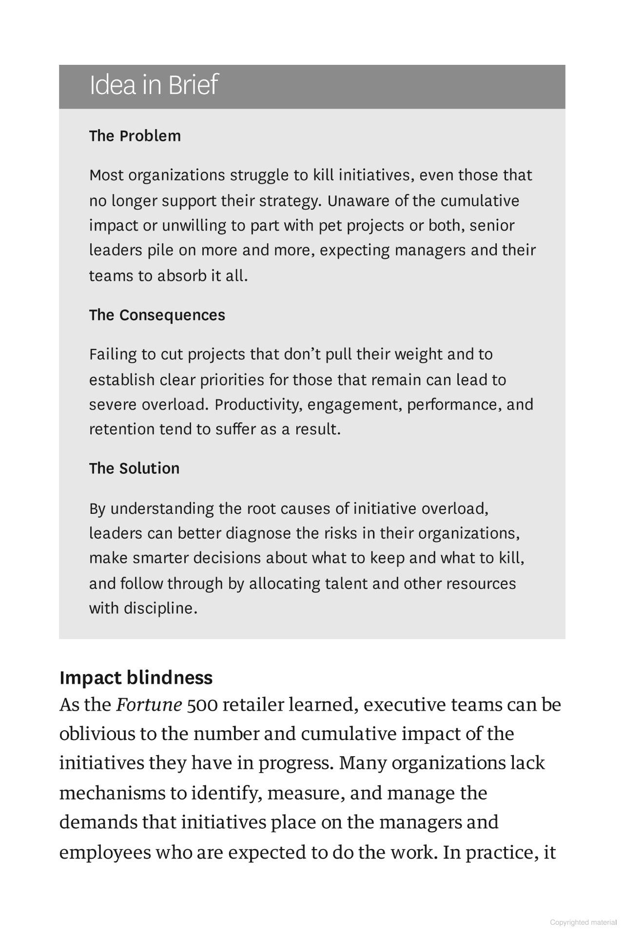 Sách ngoại văn: HBR's 10 Must Reads - On Managing Projects And Initiatives