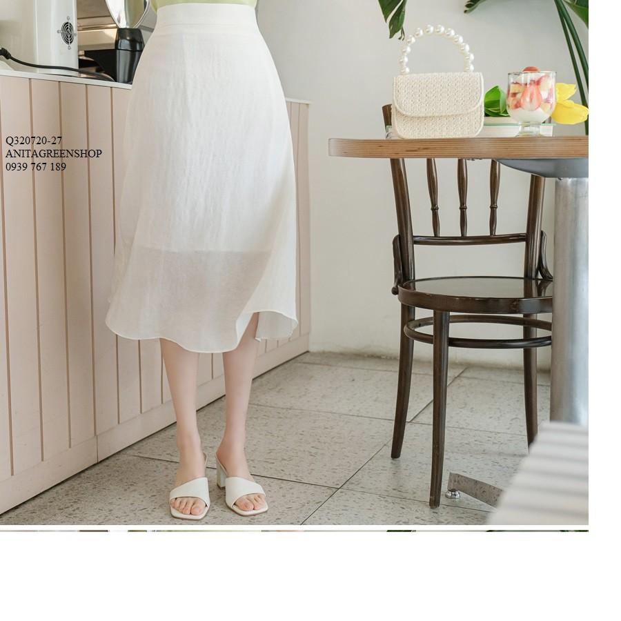 Q320720 CHÂN VÁY CHỮ A THIẾT KẾ