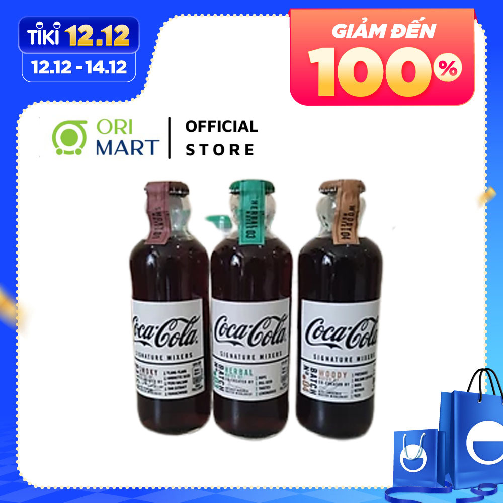 Coca Cola SIG MIXERS SMOKY 200ml - Coca Cola Sig Mixers Vị Khói 200ml