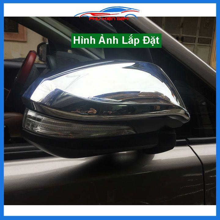Ốp gương Hilux Revo mạ crom bảo vệ chống trầy trang trí làm đẹp xe