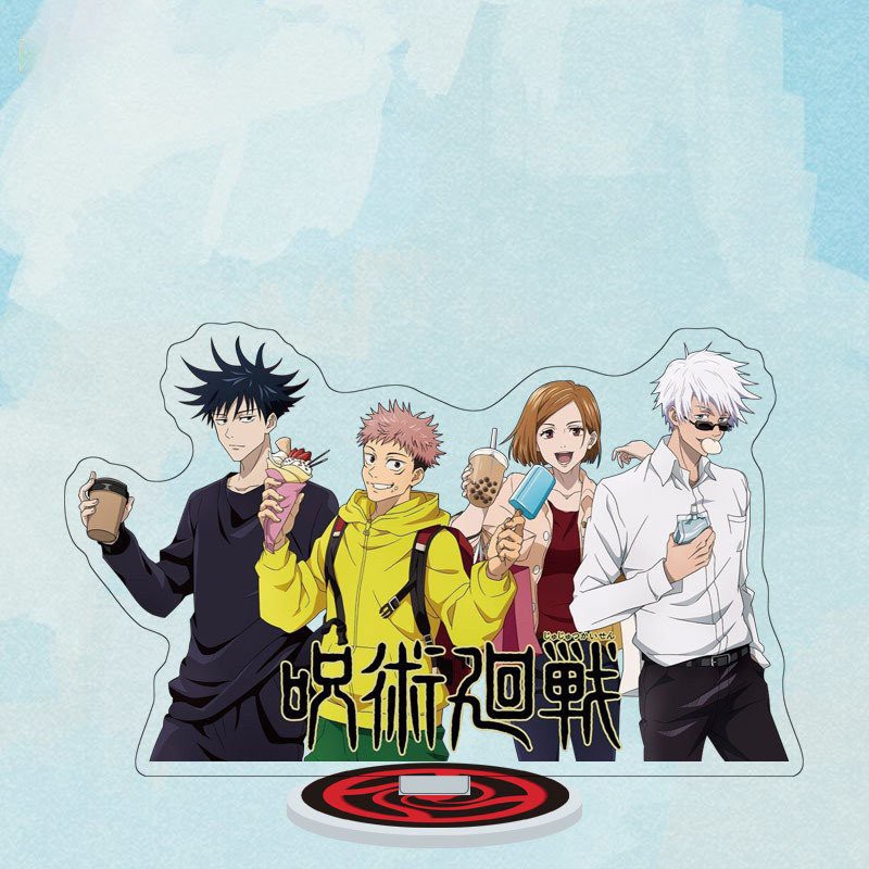 Standee mô hình trang trí Jujutsu Kaisen Chú Thuật Hồi Chiến anime trang trí bàn học