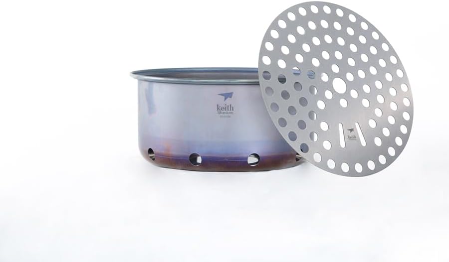 Bếp nướng siêu nhẹ Titanium Frying Oven Keith Ti2205