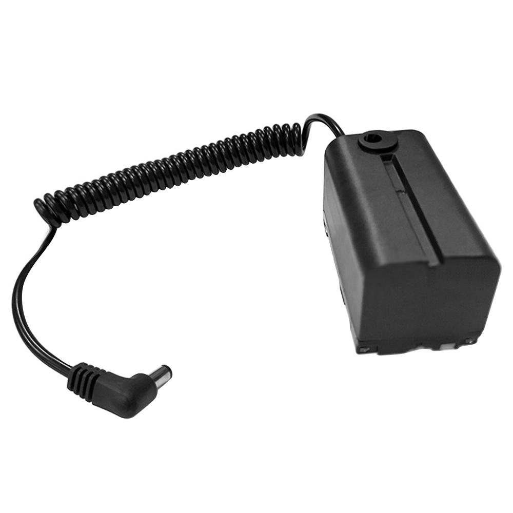 Bộ ghép nối NP-F750 DC cáp lò xo thay thế Pin cho màn hình nguồn điện bên ngoài