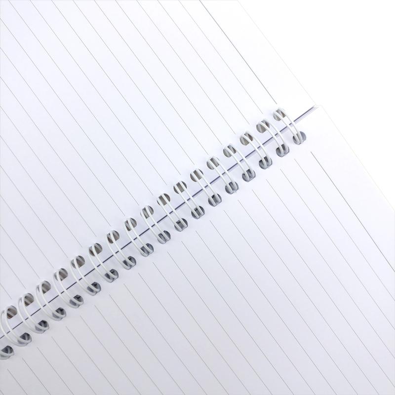 Sổ Lò Xo A5 Kẻ Ngang 120 Trang 100gsm - Thiên Long MB-011 + Kèm Sticker Ngẫu Nhiên - Màu Hồng