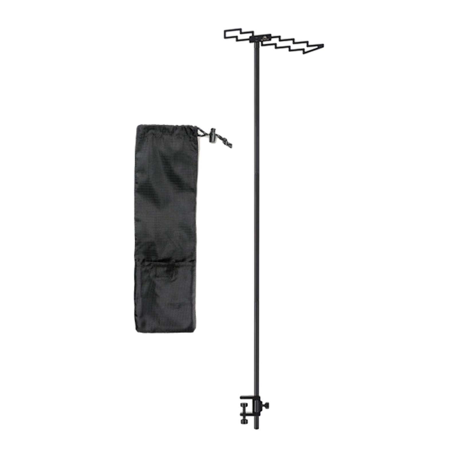 Camping Lantern Stand Holder Light Hanging Poles Hanger for BBQ Backpacking