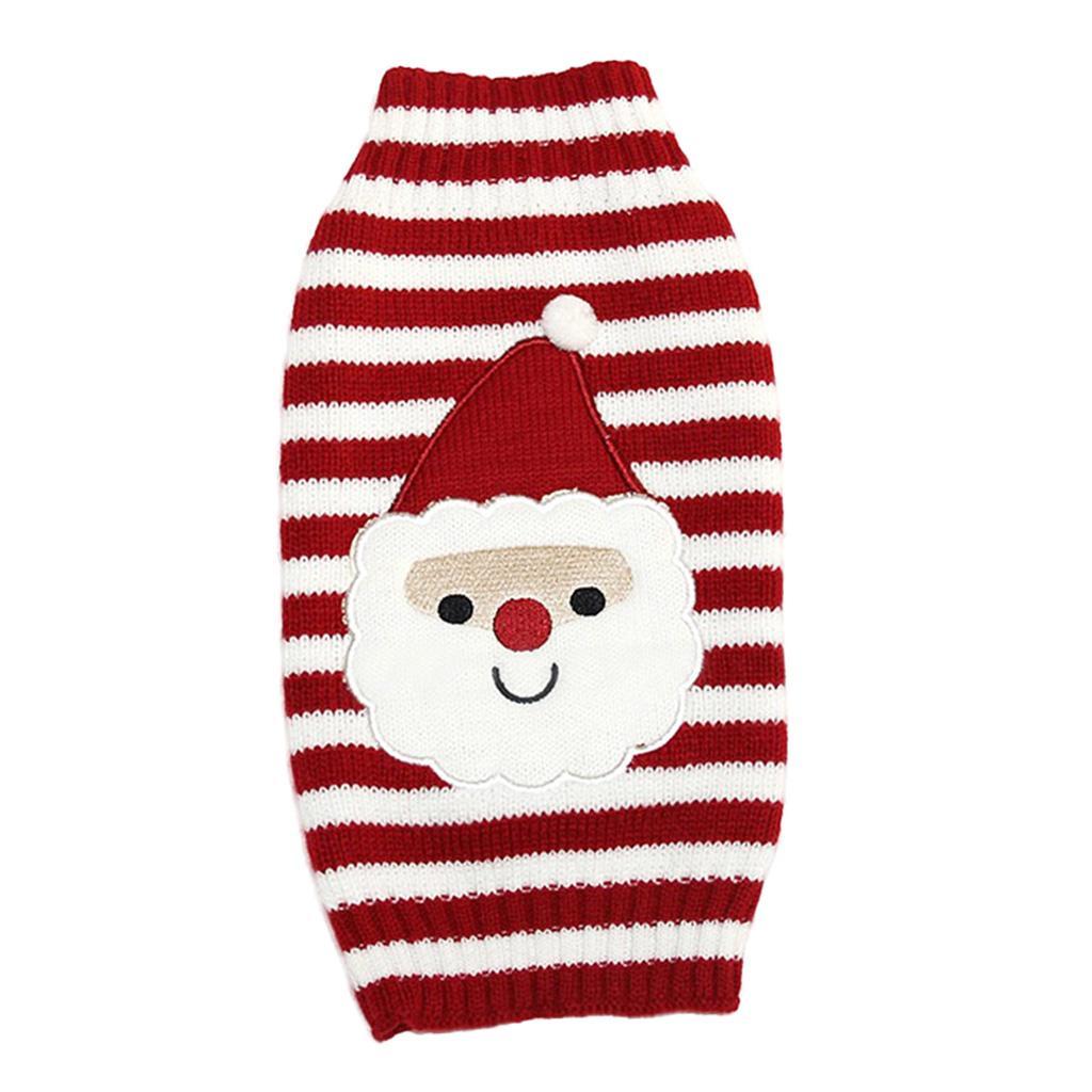 XS/S/M/L Size Pet Dog Winter Warm Sweater Poodle Coat Apparel