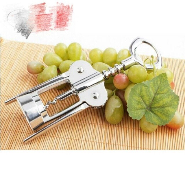 DỤNG CỤ MỞ NÚT RƯỢU VANg inox cao cấp không gỉ