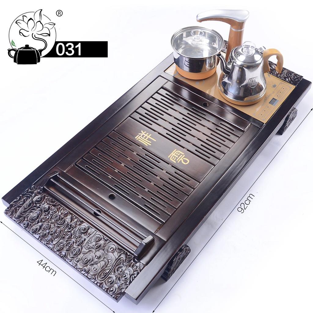 Bàn trà điện mã 031 gỗ sồi - bàn trà điện thông minh đa năng - bảo hành 12 tháng - làm quà tặng, quà biếu lịch sự, sang trọng, ý nghĩa