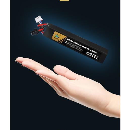 Pin sạc 11.1v 1400mah Xả 30c 501855 súng nước đồ chơi