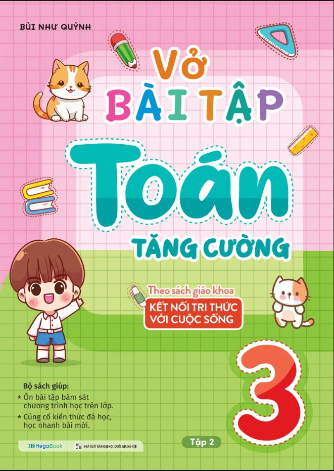 Vở Bài Tập Toán Tăng Cường 3 -  (Theo Sách Giáo Khoa Kết Nối Tri Thức Với Cuộc Sống) - MEGA