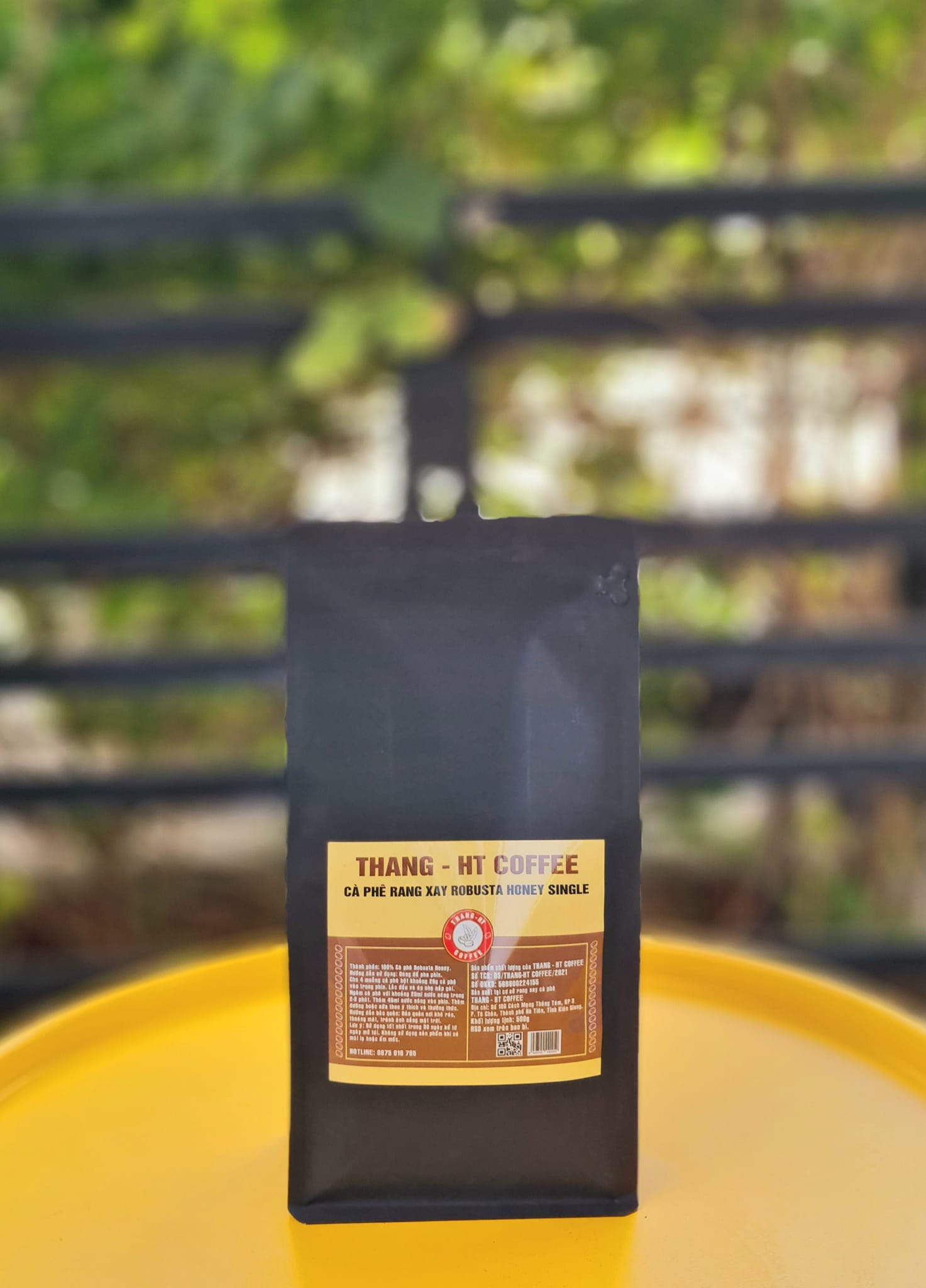CÀ PHÊ RANG XAY ROBUSTA HONEY 500gr