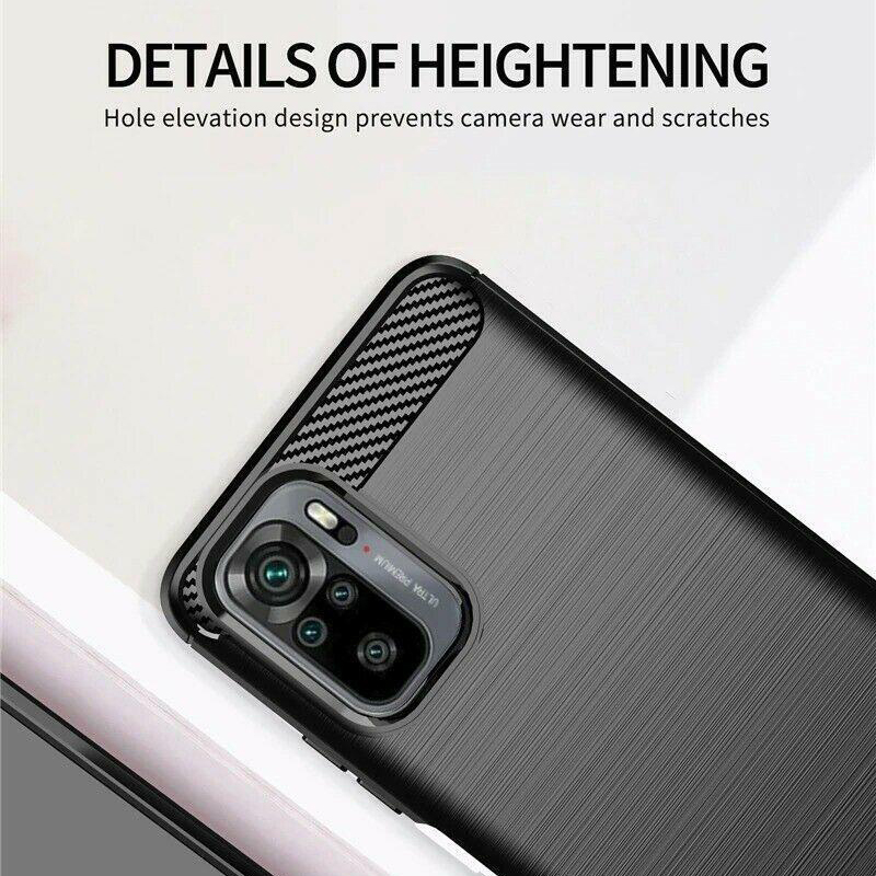 Ốp lưng chống sốc vân kim loại cho Xiaomi Redmi Note 10 4G / Note 10s / Poco M5s 4G hiệu Likgus - hàng nhập khẩu