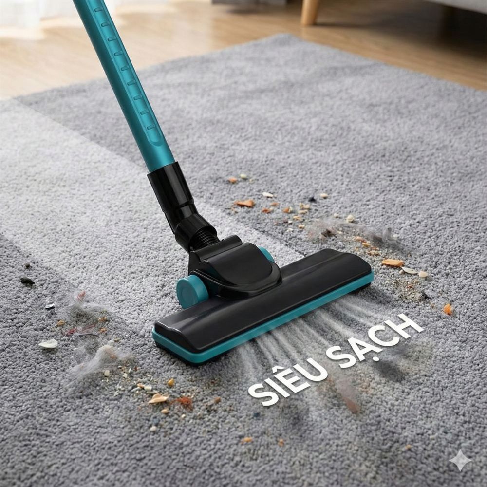 Máy Hút Bụi Cầm Tay Kachi MK439 – Lực Hút Mạnh 15.000Pa, Gọn Nhẹ, Hiệu Quả Tối Ưu - hàng chính hãng