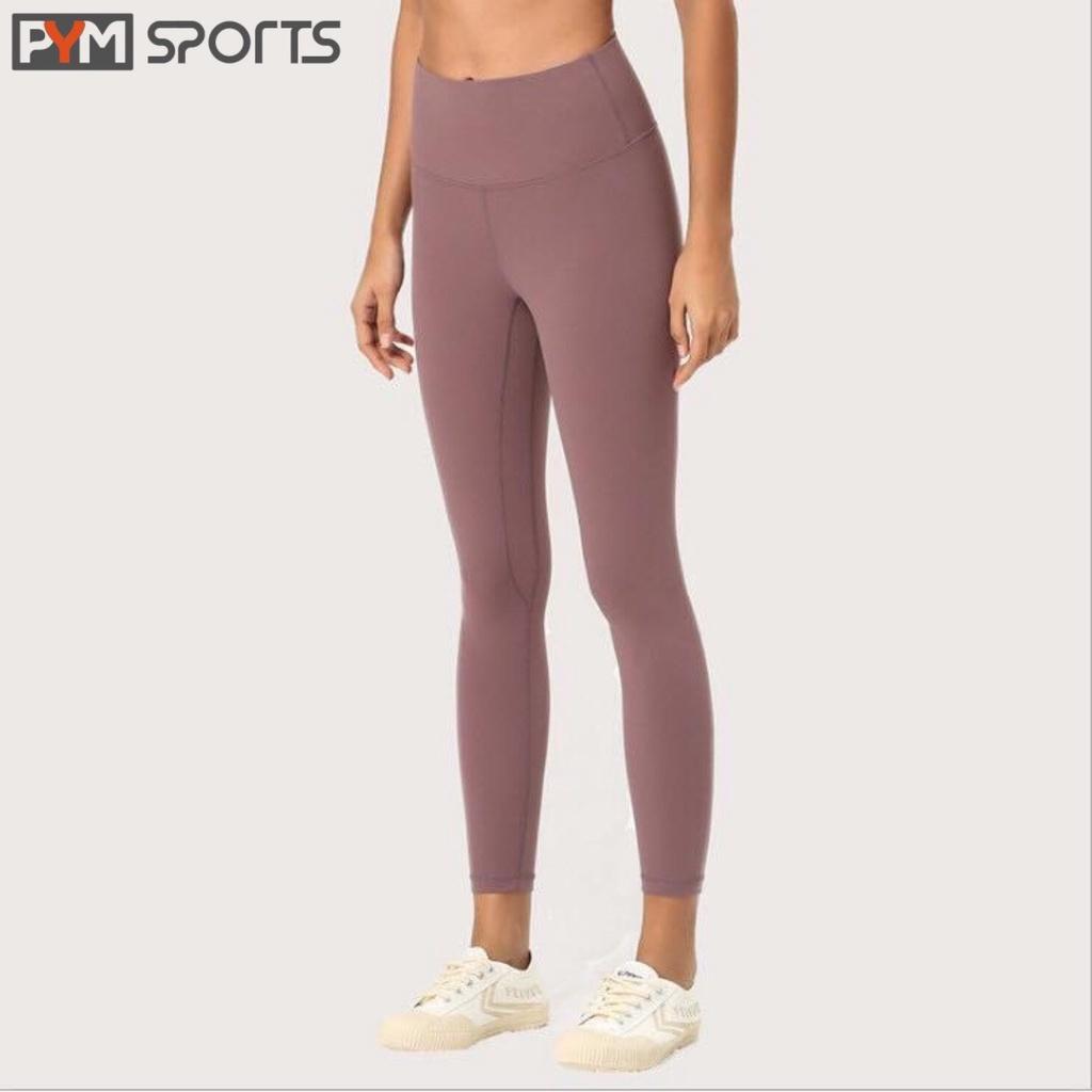 Quần legging dài Lulu - Quần tập Gym, Yoga - PYMSPORT - PYML034 cạp cao, nâng mông