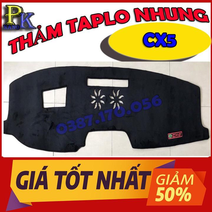 THẢM TAPLO NHUNG XE CX5 – CHỐNG TRƯỢT – CHỐNG NÓNG HIỆU QUẢ - CHUẨN FORM