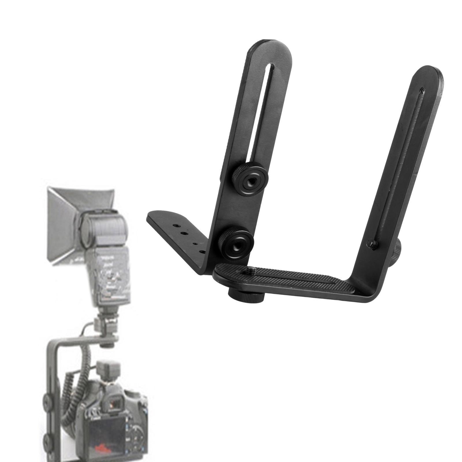 Shape Camera Flash Bracket Relfectors Monitor Flash for Photo Studio