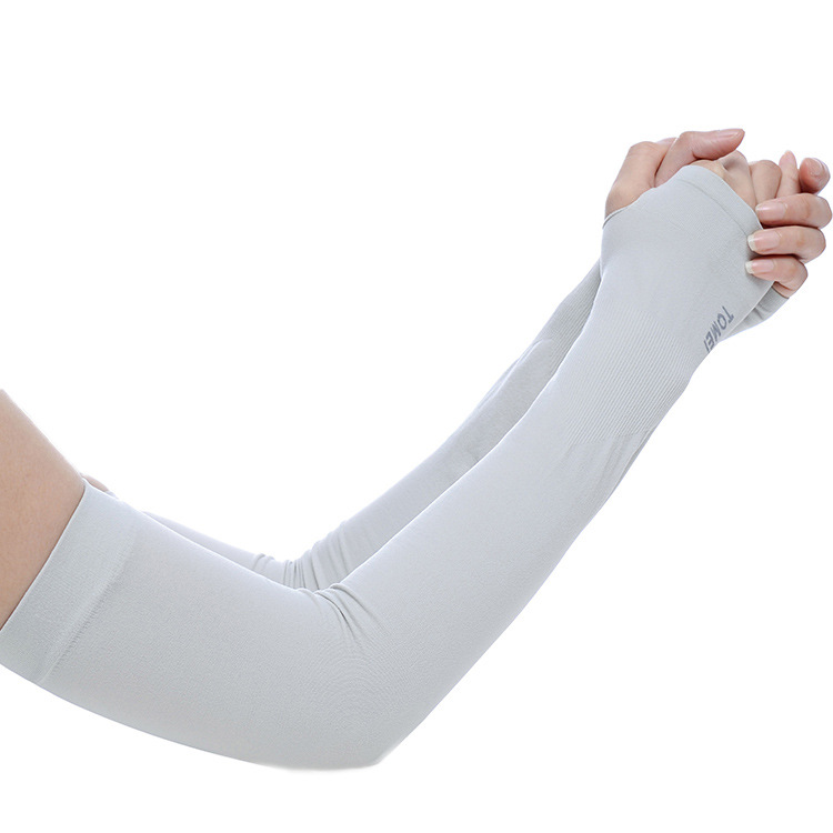 Găng Tay Ống Chống Nắng Xỏ Ngón Tomei Nhật Bản, Kiểu Dáng Ôm Sát, Thoáng Khí, Thoải Mái