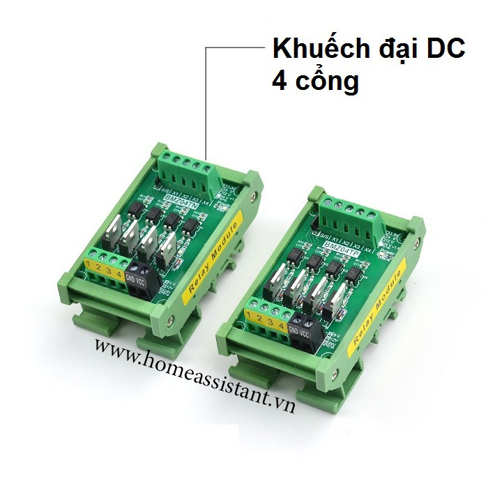 Module Khuếch Đại DC Mosfet NPN 6A GPIO Cho PLC Arduino ESP BMZ04-DC