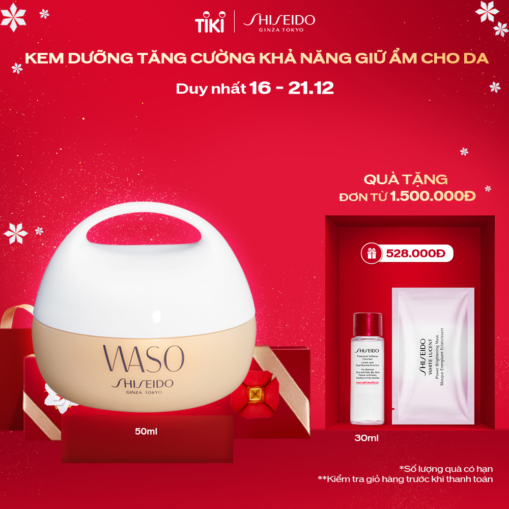 Kem dưỡng ẩm Shiseido Waso GIGA Hydrating Rich Cream 50ml