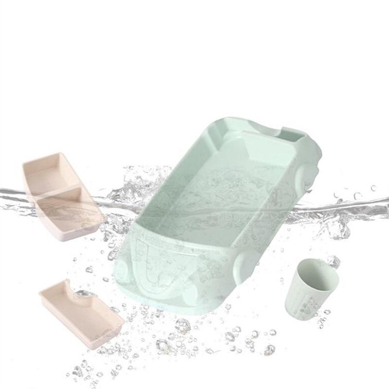Sợi Tre Cho Ăn Món Ăn Trẻ Em Bộ Đồ Ăn Cho Bé Sáng Tạo Đĩa Dùng Tiệc Hoạt Hình Tách Dĩa Tập Bộ 3 Thìa Ăn Uống