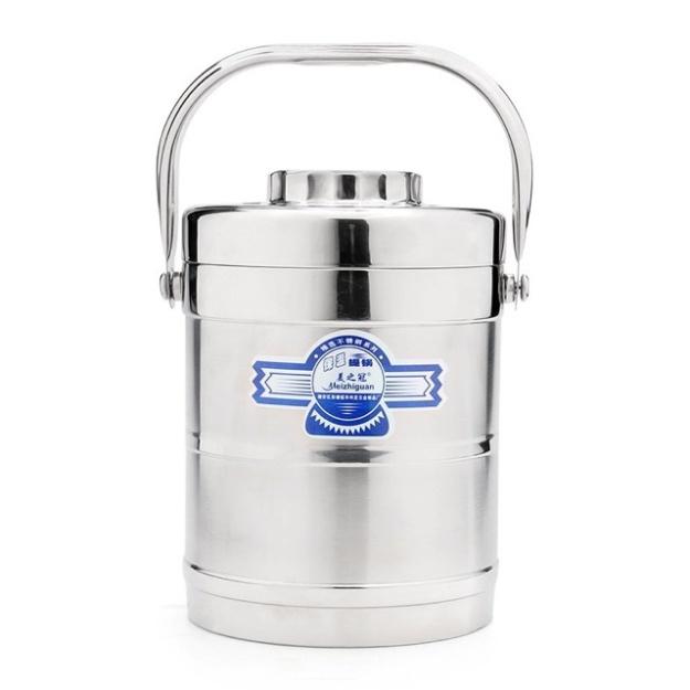 Cặp Lồng Inox Giữ Nhiệt 3 Tầng 1,4L - Duonghieu6789