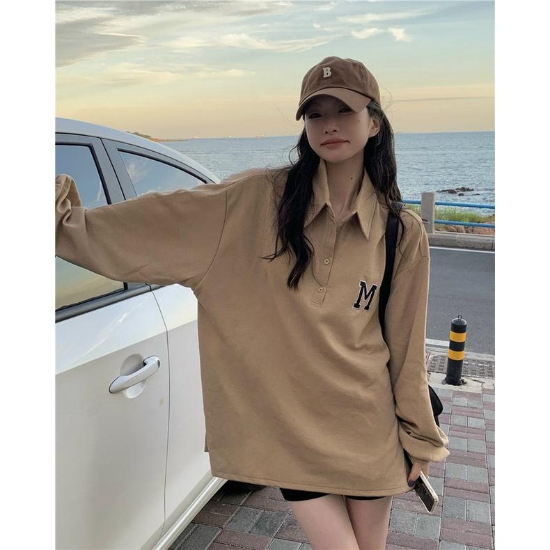 ÁO SWEATER THÊU CHỮ M