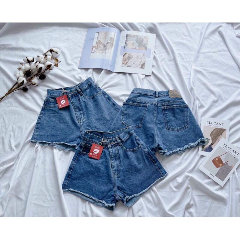 Quần Sort Jean Bigsize Xanh Đậm/ Nhạt Bán Quanh Năm Siêu Xinh