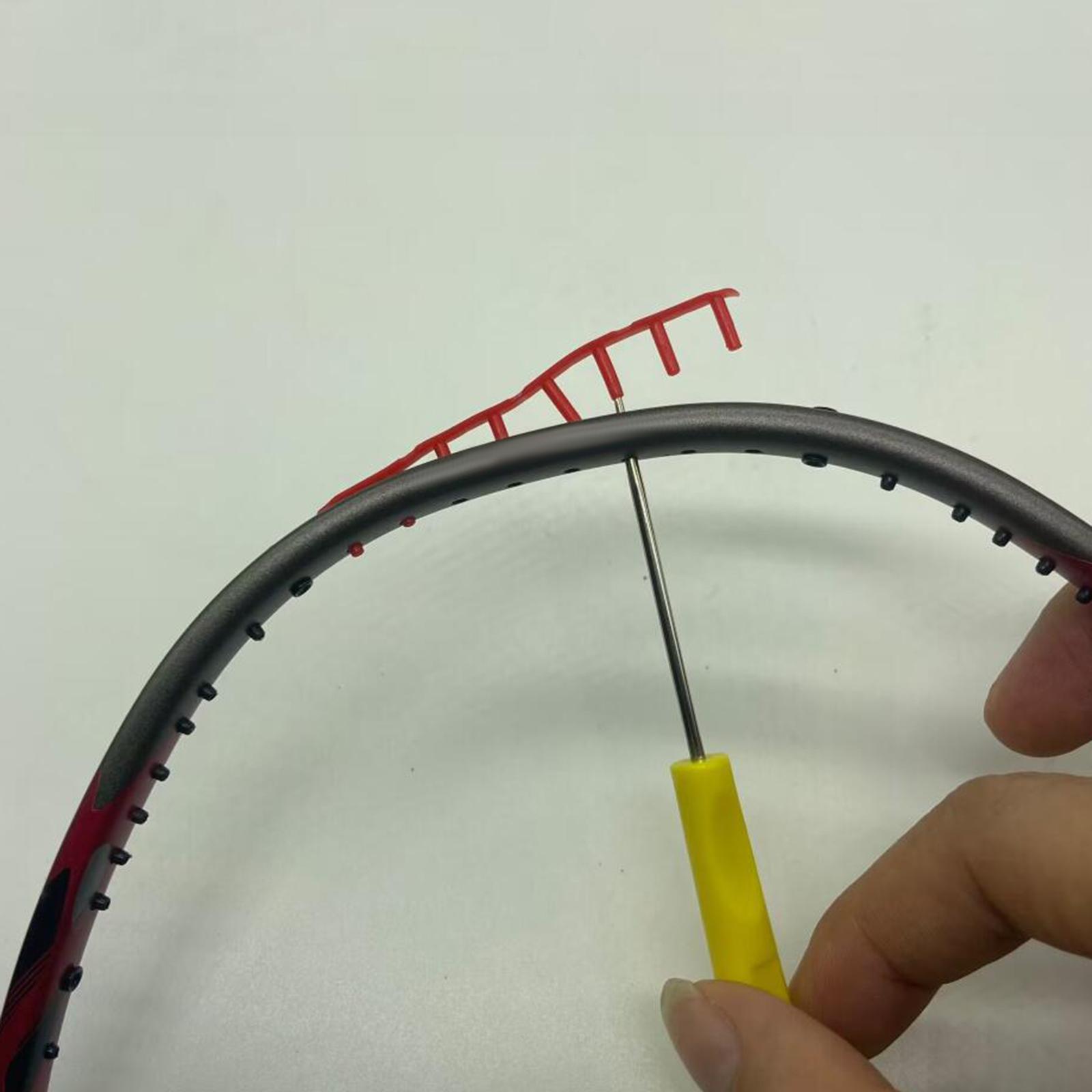 Straight Awl Sports Tennis Racket Stringing Tool Multipurpose Sturdy Durable Badminton Accessories String Guiding Tool Racquet Stringing Awl