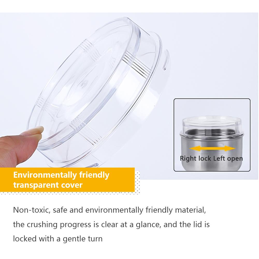 Máy Nghiền Bột Thảo Mộc Điện Mini Bằng Thép Không Gỉ Siêu Mịn Công Suất Cao 150W