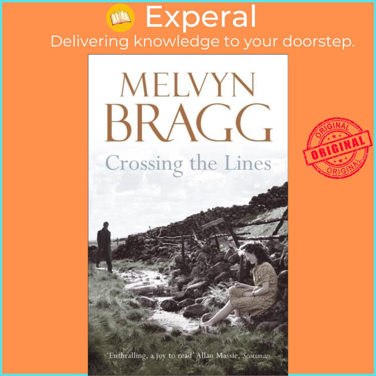 Sách - Crossing The Lines by Melvyn Bragg (UK edition, paperback)